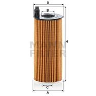 HU6014/1Z Mann Filter olajszűrő