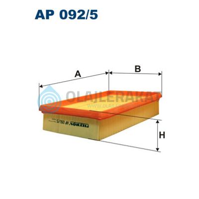 AP092/5 FILTRON LEVEGŐSZŰRŐ