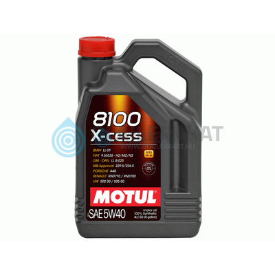 Motul 8100 X-Cess 5W-40 4Liter