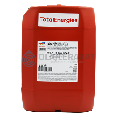 Total Rubia 8600 10W-40 20liter